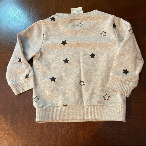 First Impressions | Gray and Black Star Outfit Set | 12 mo - Picture 4 of 6